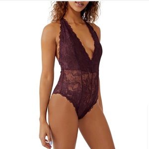 NEW Free People Lace Bodysuit